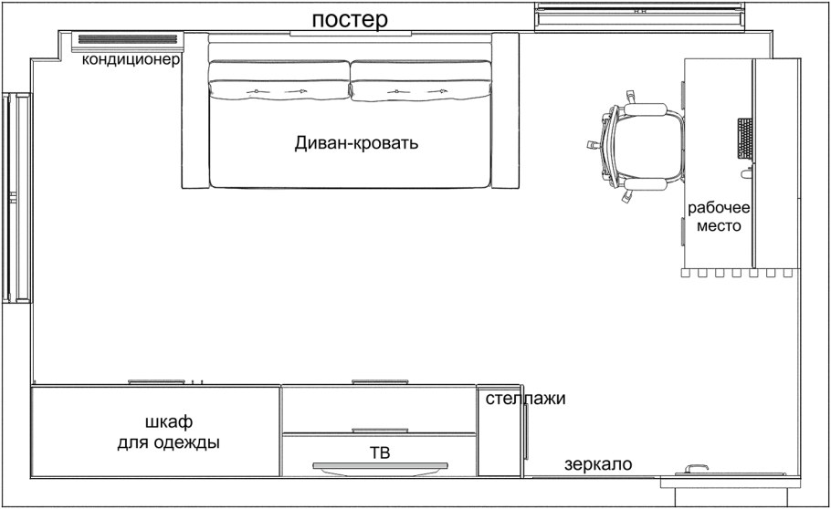 Камбуз схема