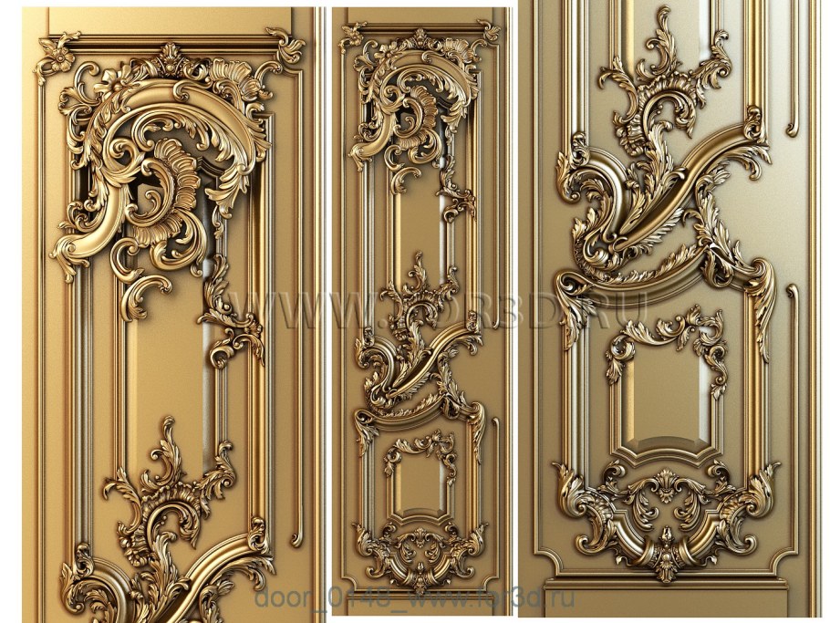 3д модели для арткам двери