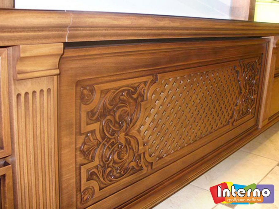 Резные деревянные панели