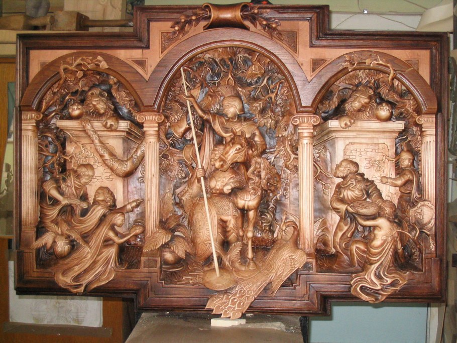 Грабоветский резчик по дереву Александр