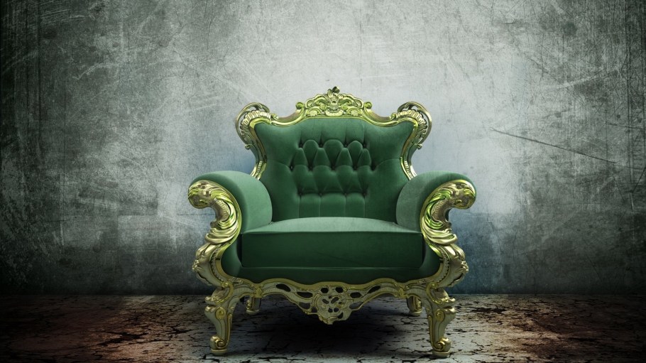 Коричневые стены в интерьере