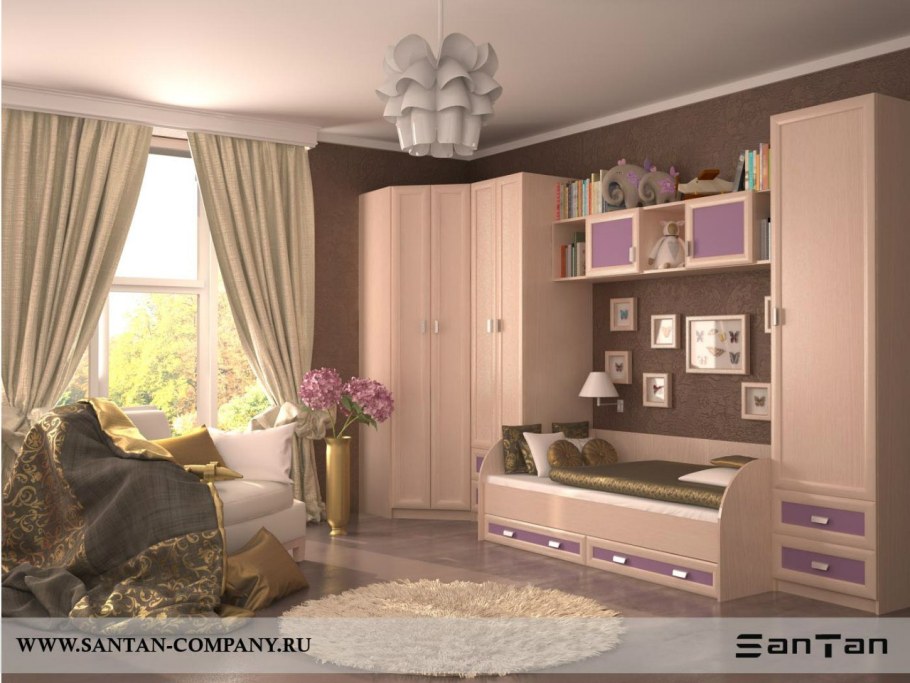 Коллекция детской мебели Slash Флора