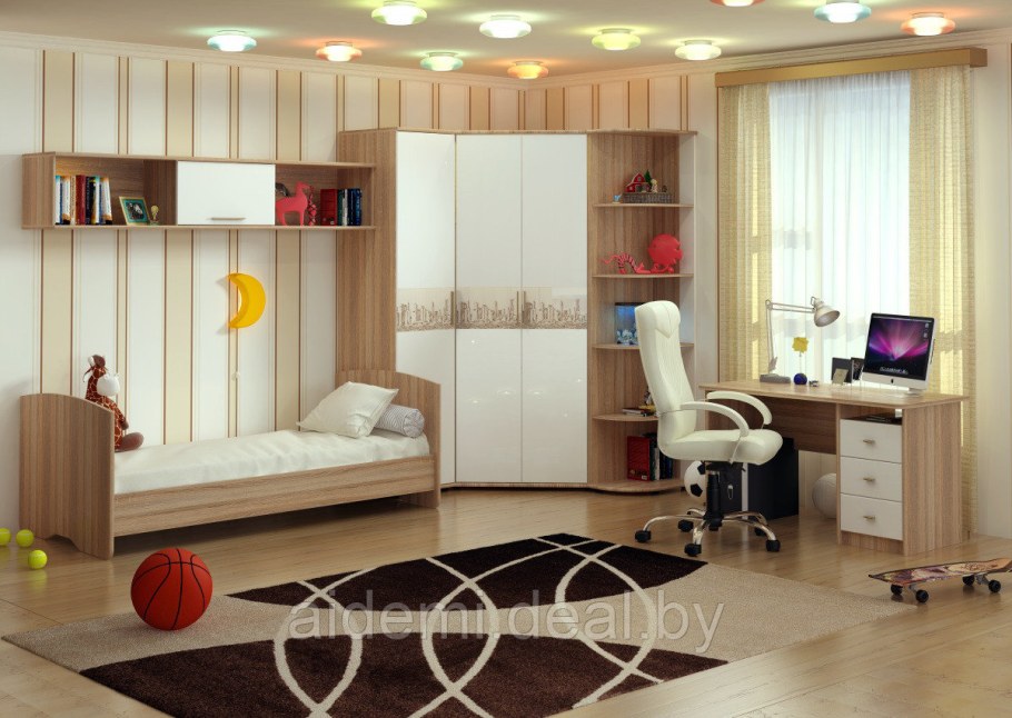 Кровать детская Бриз-1