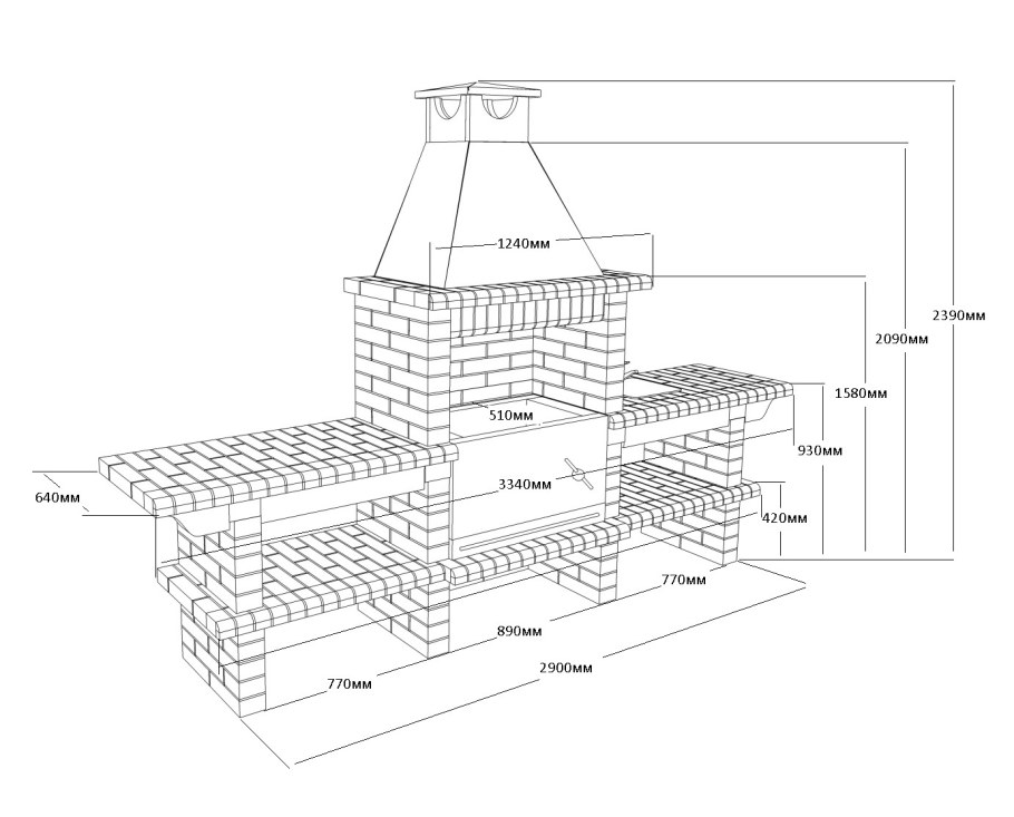 Камин английский классический порядовка