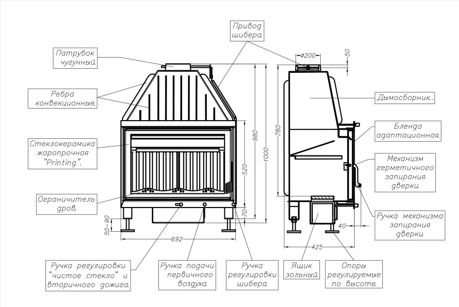 Конструкция кирпичной банной печи