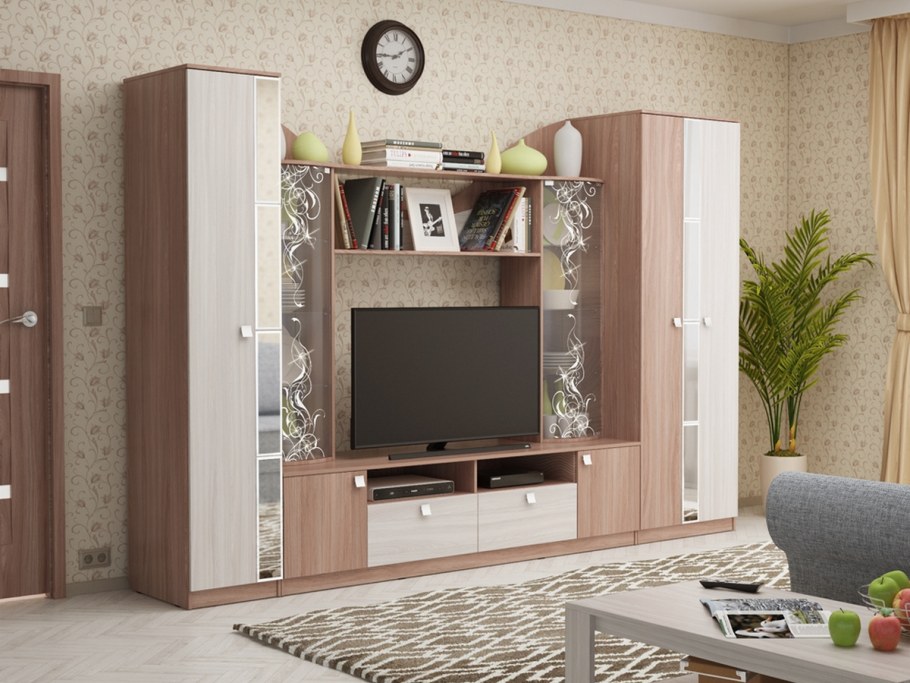 Стенка Летиция фабрика лазурит