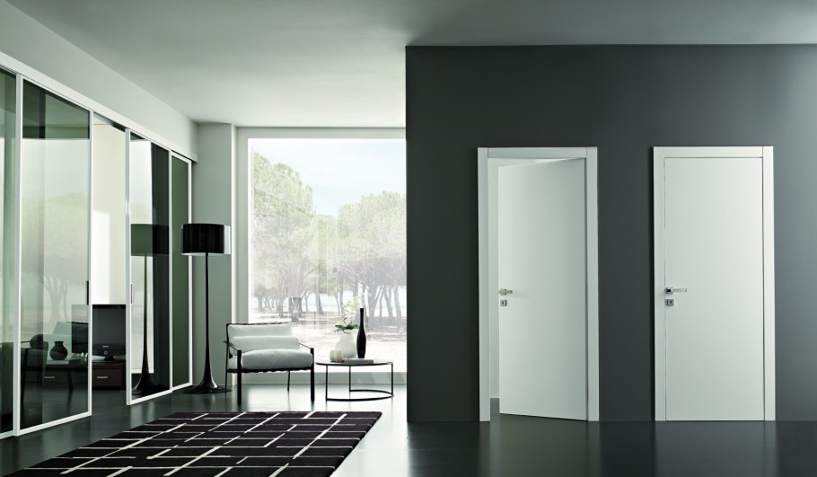 Двери профиль Дорс в современном стиле