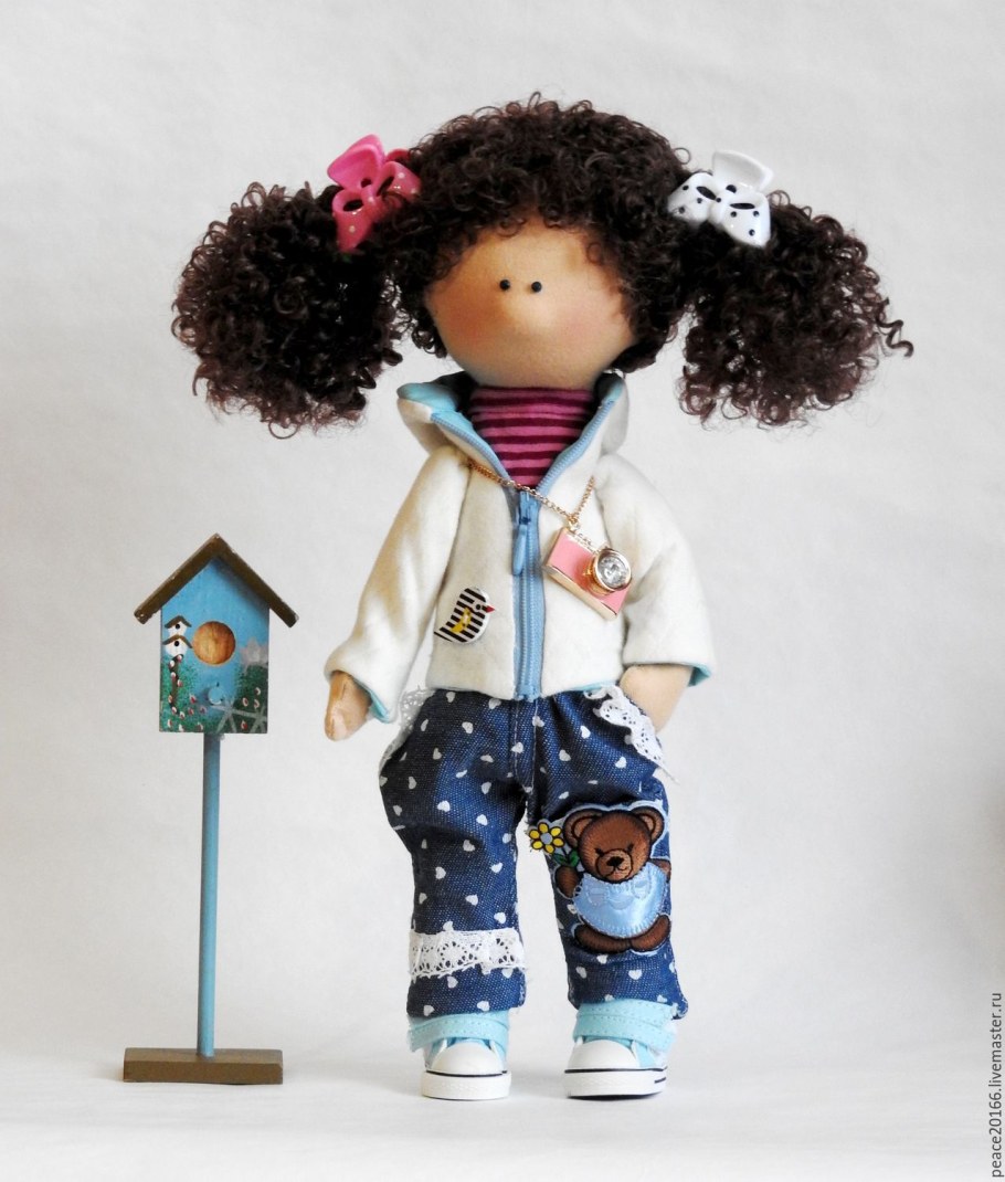 Интерьерная кукла к Пасхе