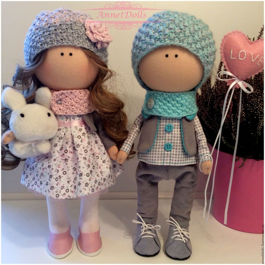 Ирландский Тролль интерьерная кукла