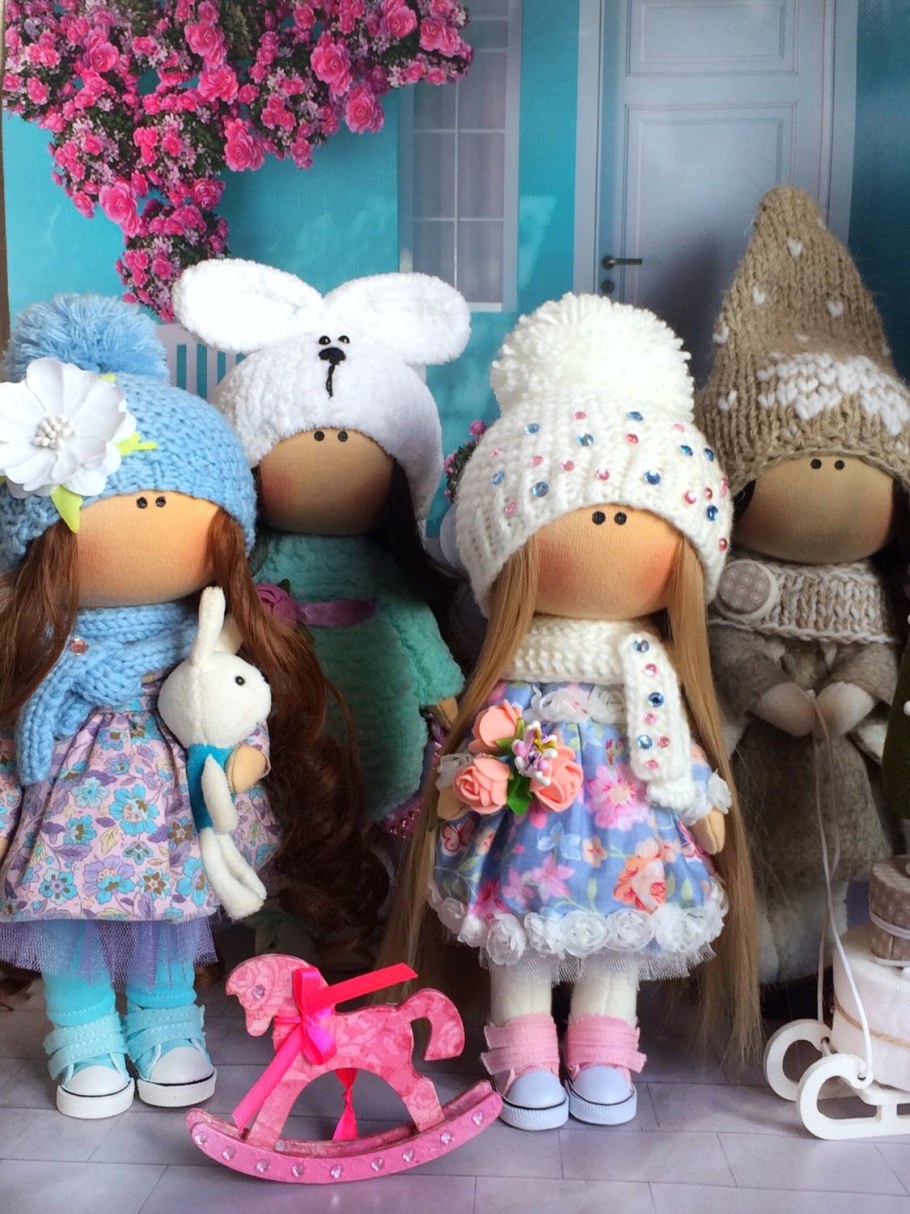 Куклы тильды большеножки