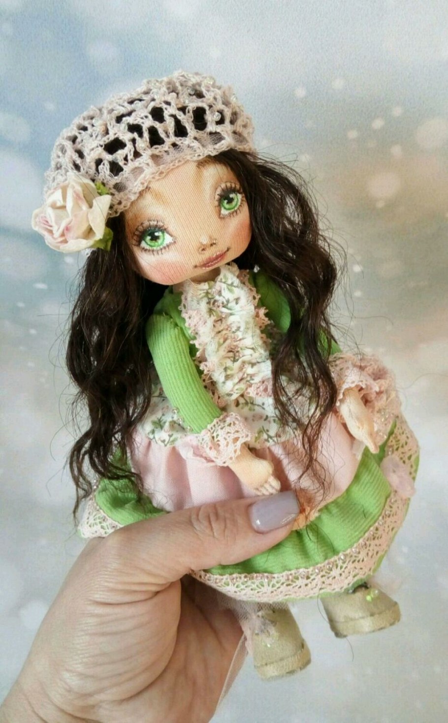 Текстильные куклы ручной