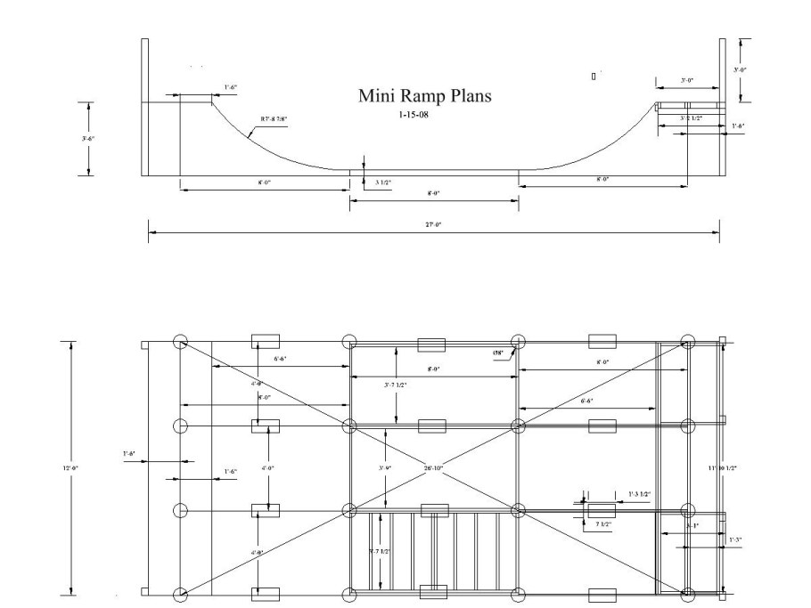Горка для скейтеров