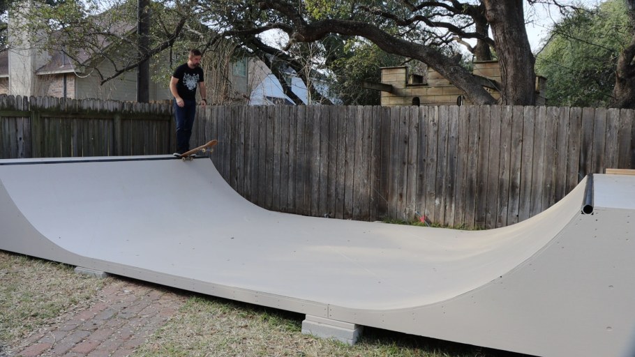 Скейт парк квотер двойной