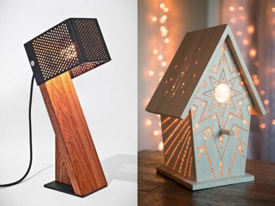 Светильник из пластиковых бутылок