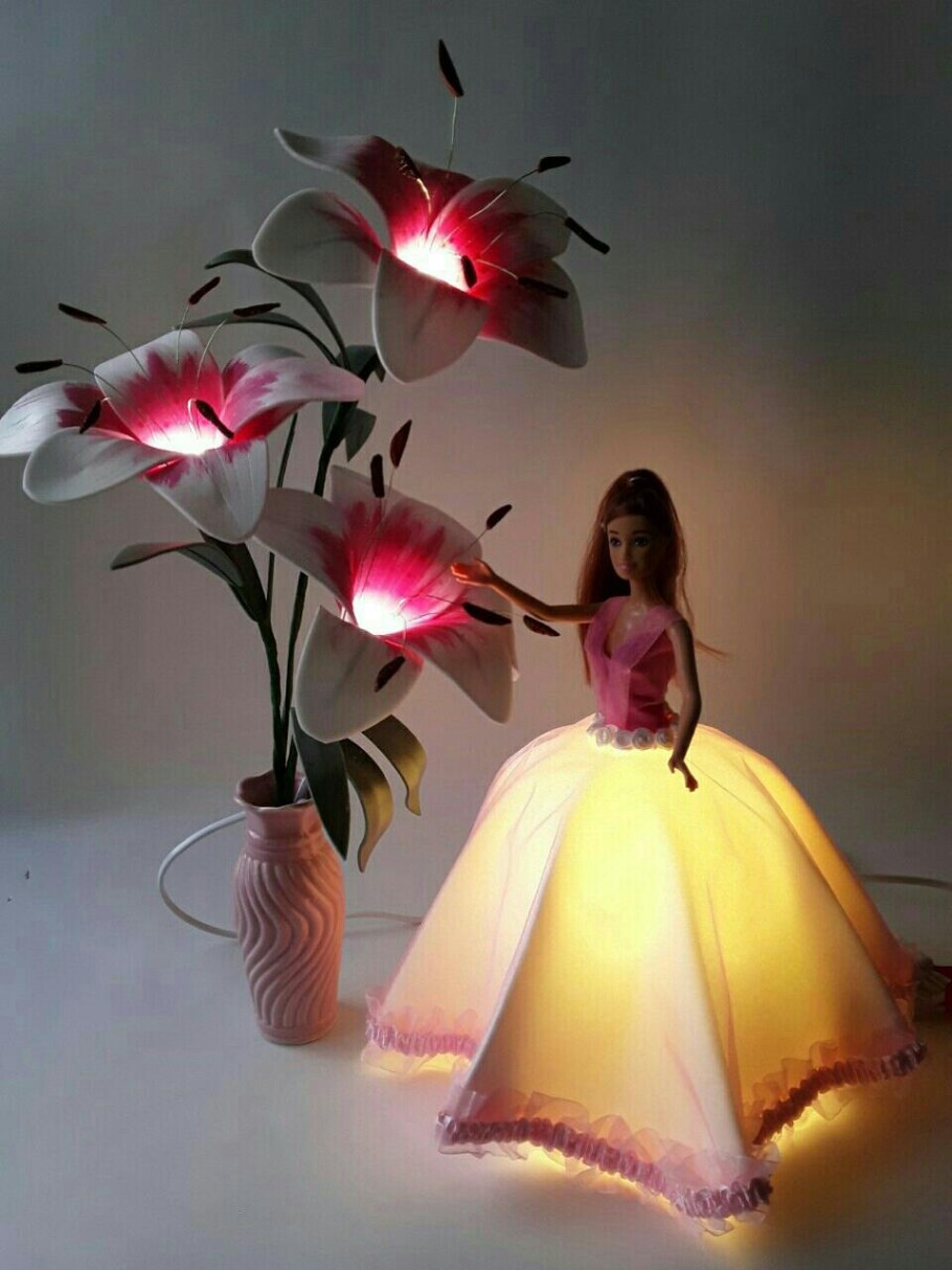 Ночник из дерева