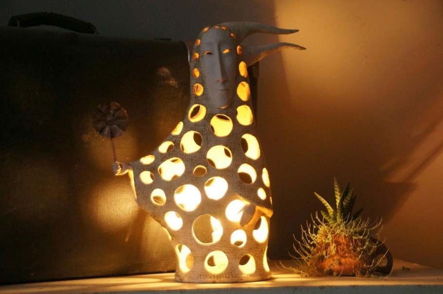 Керамический светильник