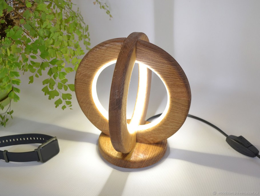 Ночник из дерева