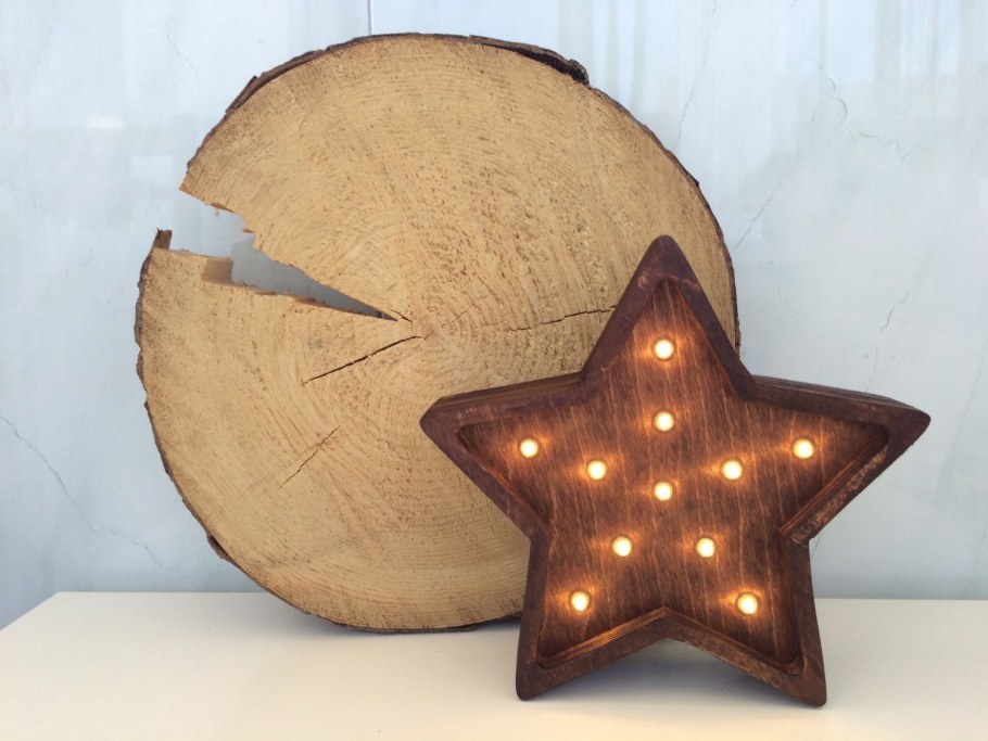 Ночник из фанеры