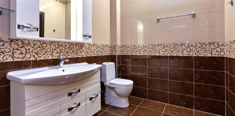 Плитка в ванной в квартире