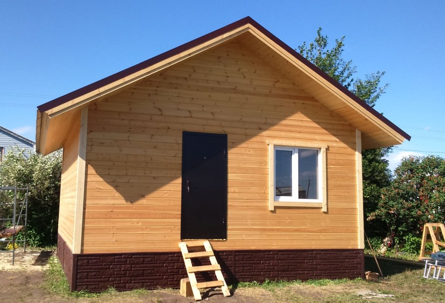 Каркасный дом 6 на 6