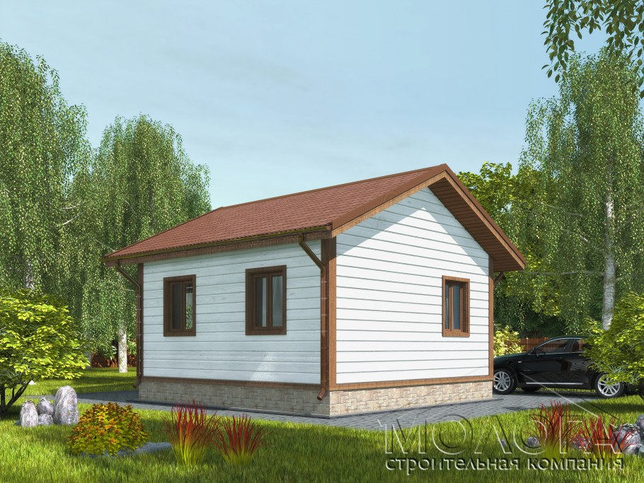 Каркасник 6х6 одноэтажный