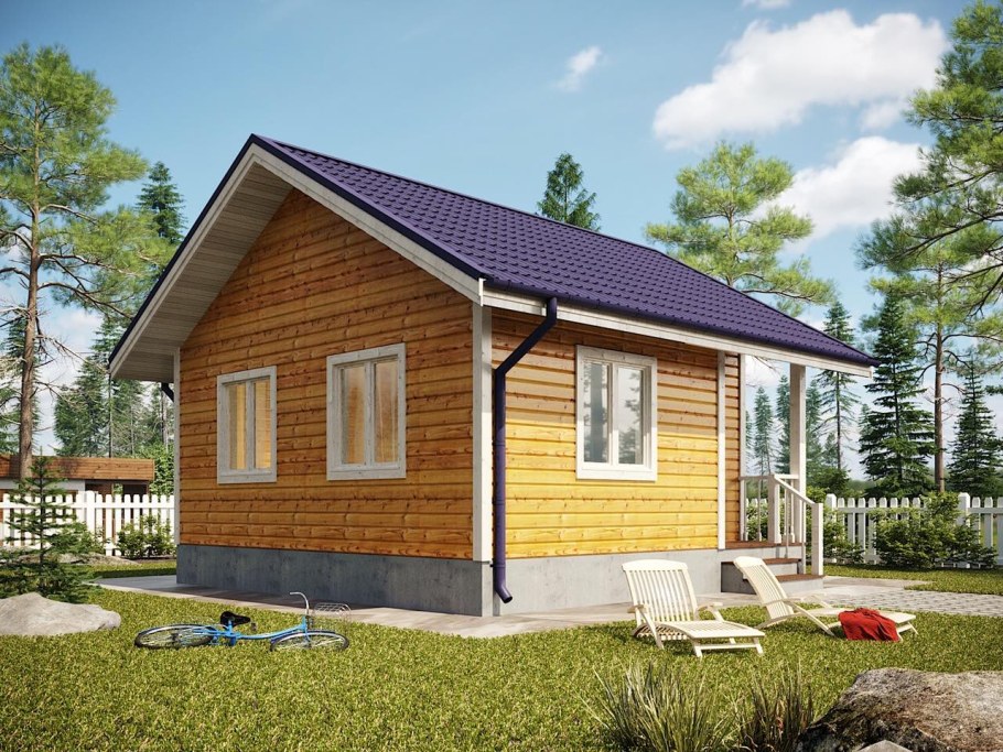 Планировка дачного домика 6х2.5