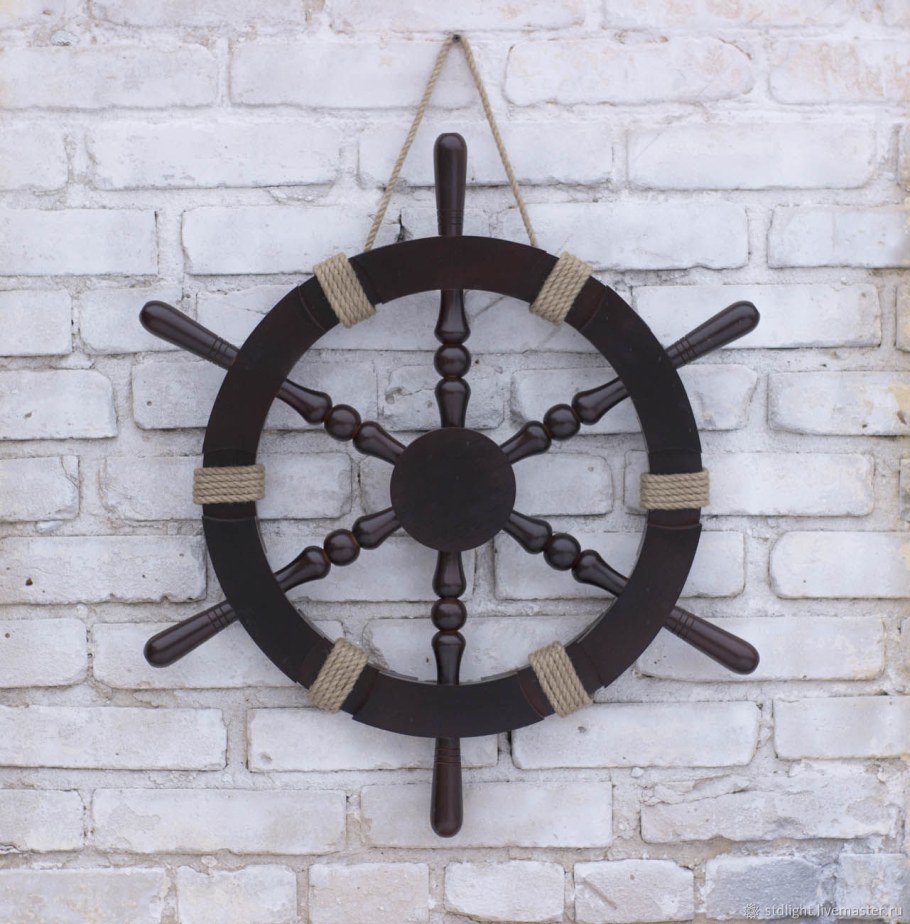 Штурвал декор на стену морской