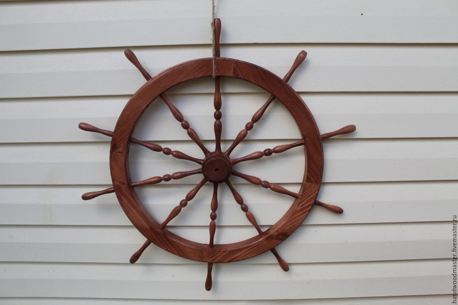 Штурвал декор