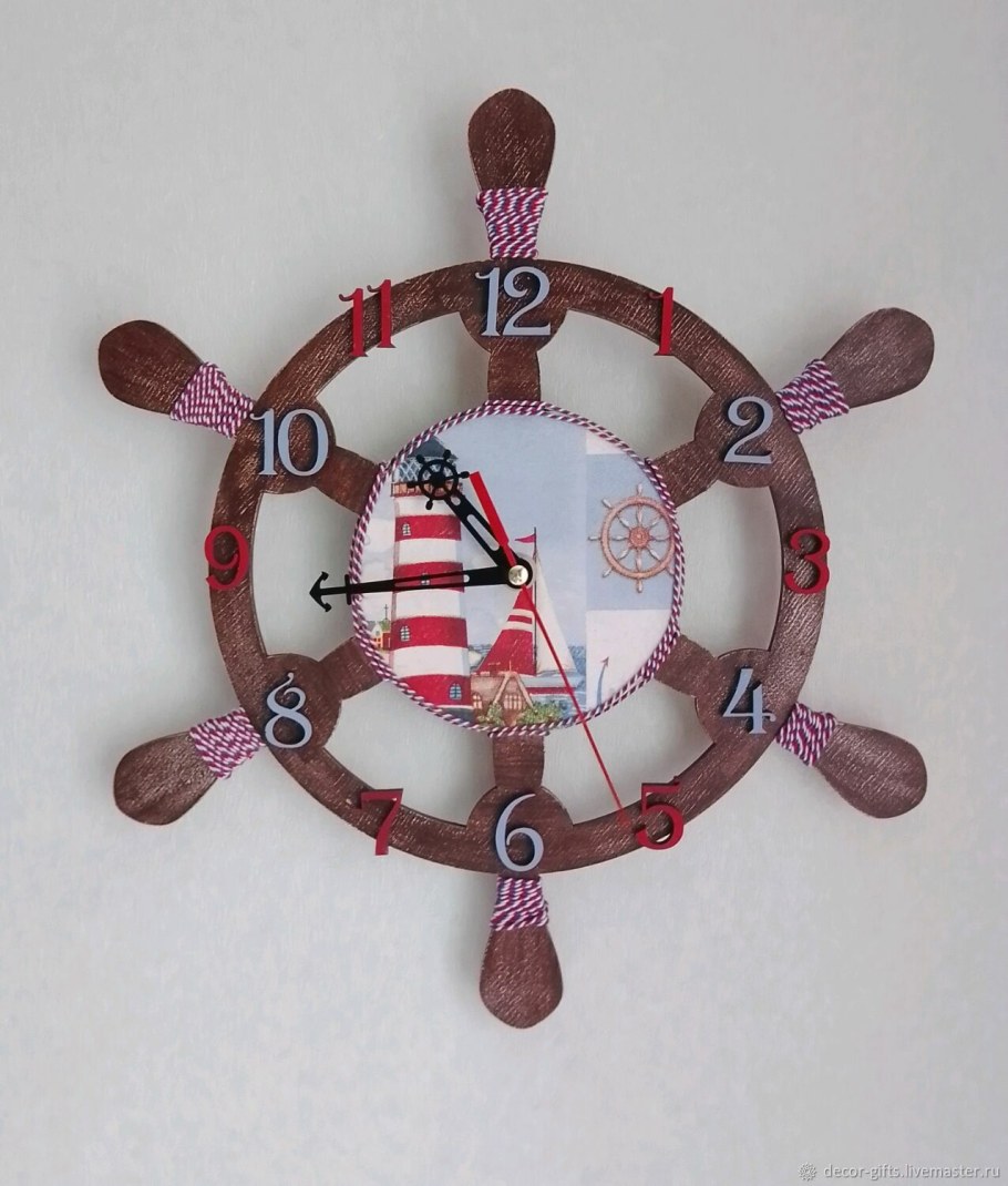 Циферблат морского штурвала