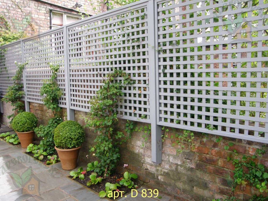 Шпалера в саду