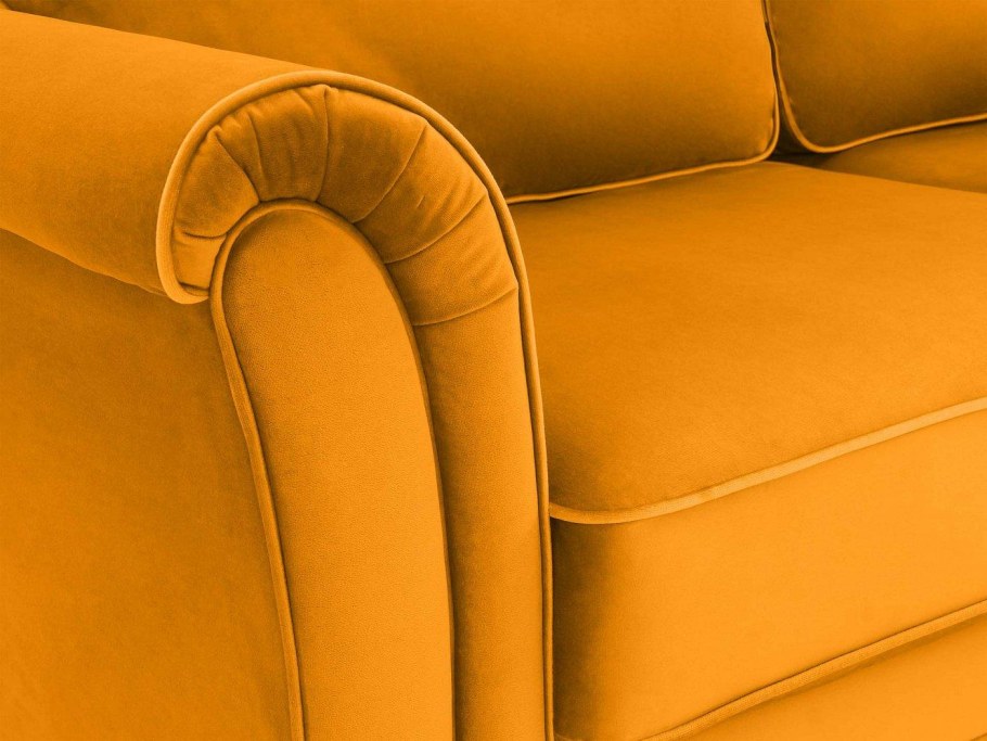Диван Чиара 2 цвет горчичный