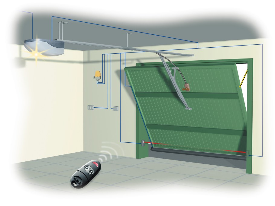 Дорхан ворота гаражные секционные схема