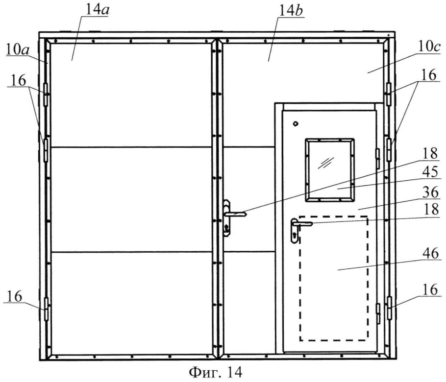 Гаражные ворота чертеж