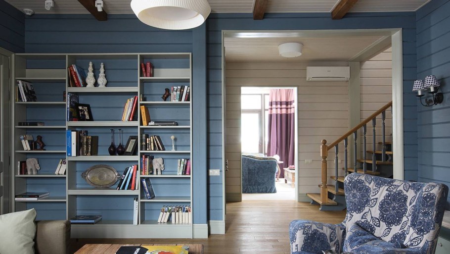 Имитация бруса 190 в интерьере