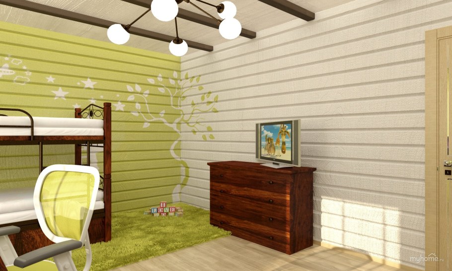 Желтая стена