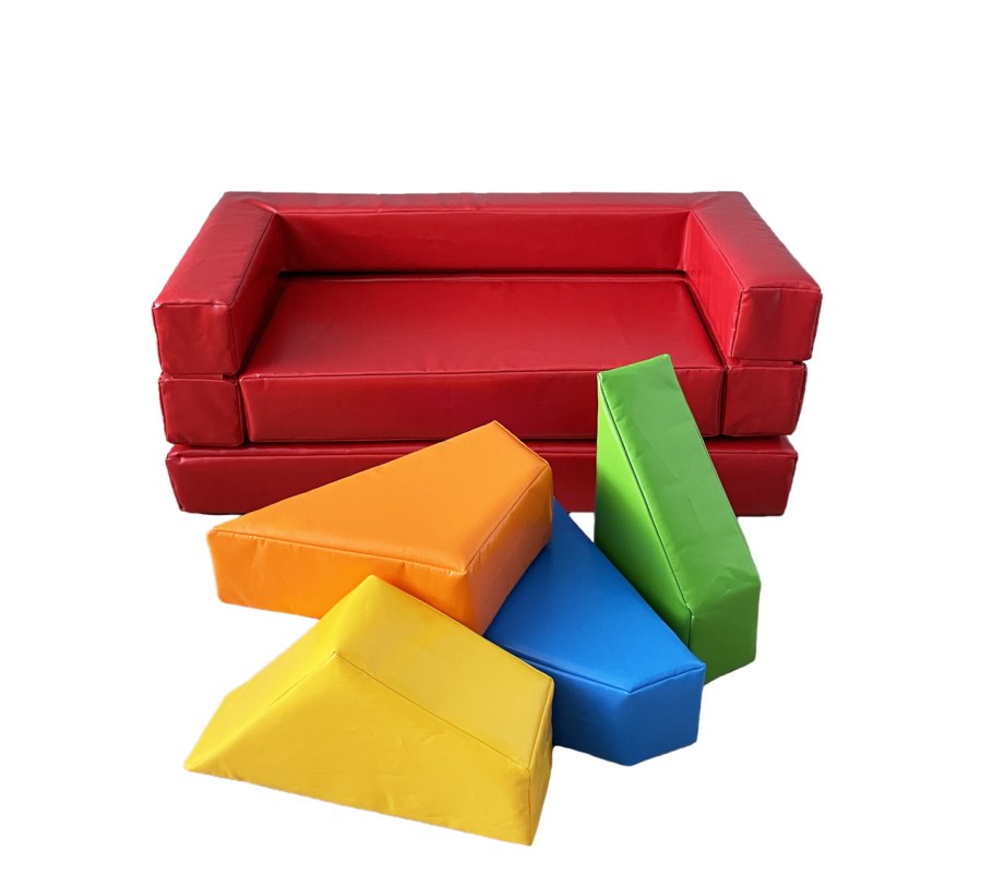 Диван из пуфов модульный Тетрис