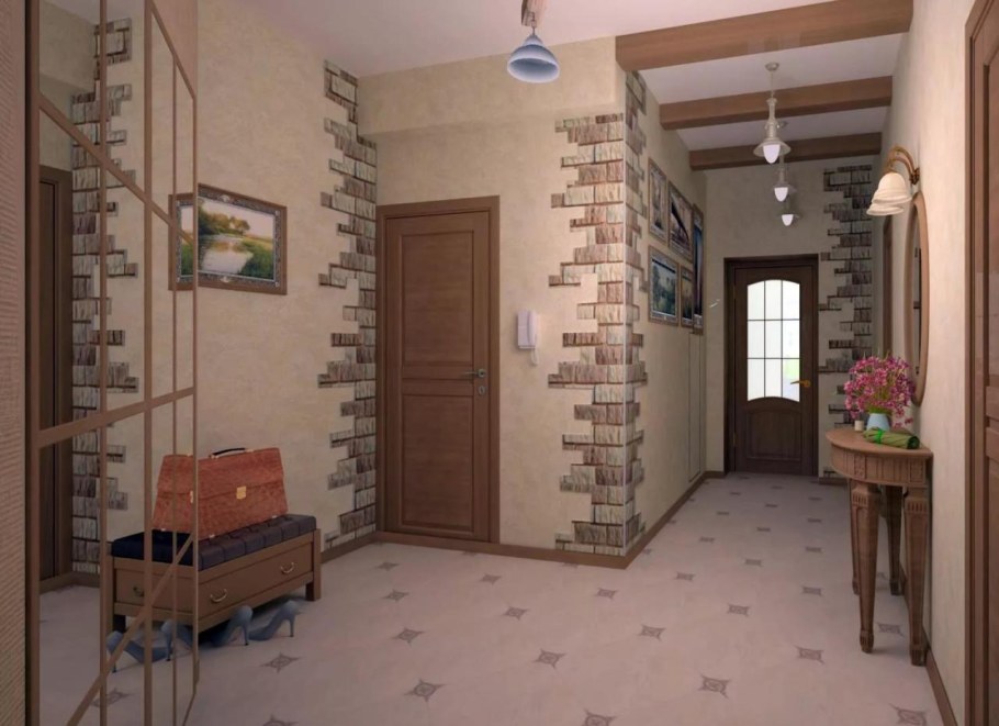 Обои в коридор обычная квартира