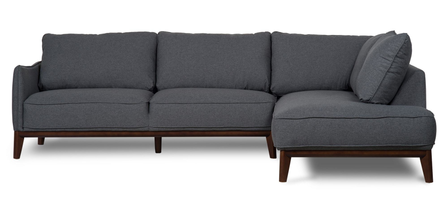 Серый диван