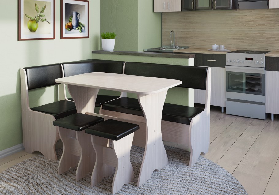 Мягкий уголок на кухню