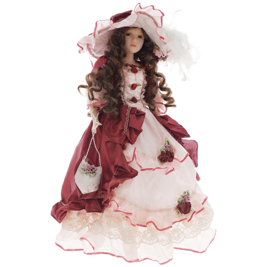 Кукла фарфоровая