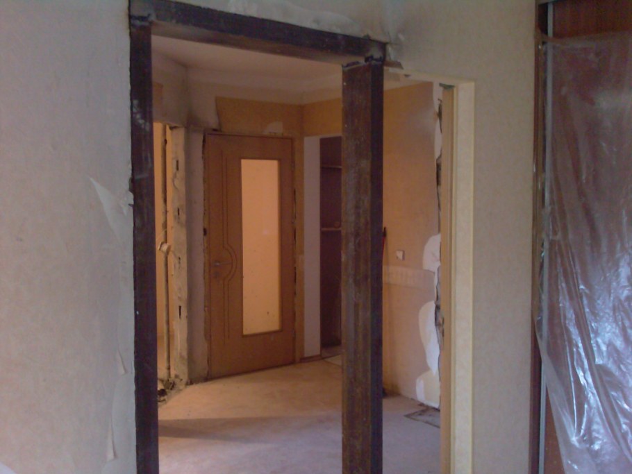 Монтаж входной двери