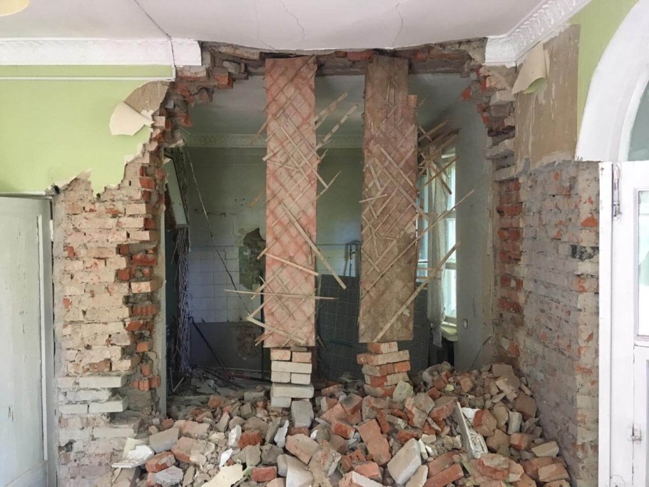 Дверь с новостройки