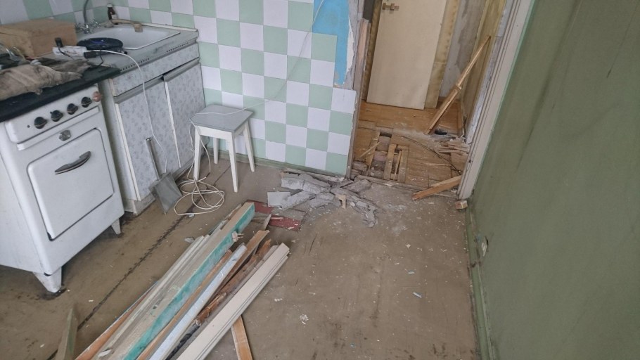 Демонтаж дверей