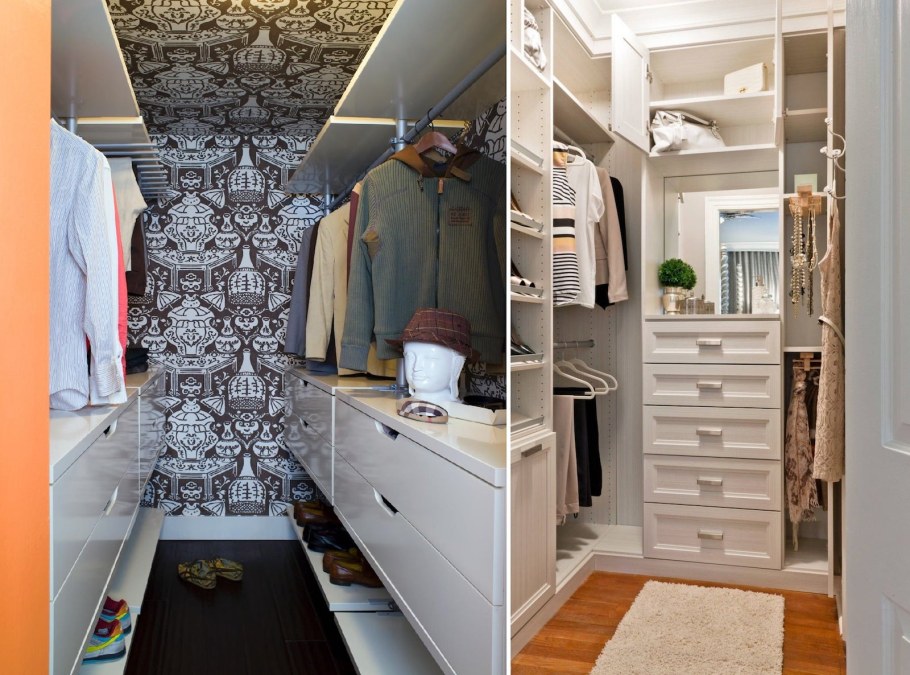 Ванная совмещенная с гардеробной