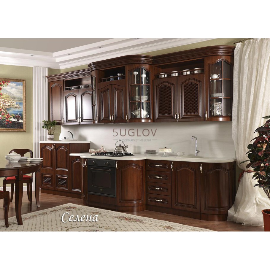 Кухня Селена Караваджо угловая