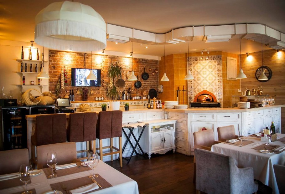 Скамья для кафе в стиле лофт