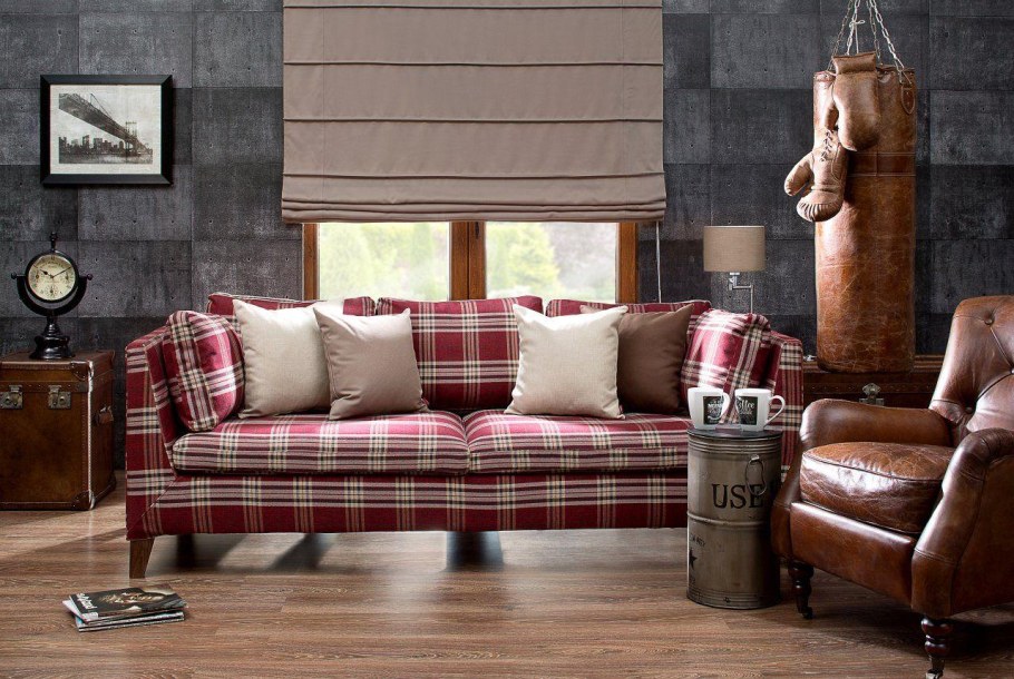 Комната в шотландском стиле