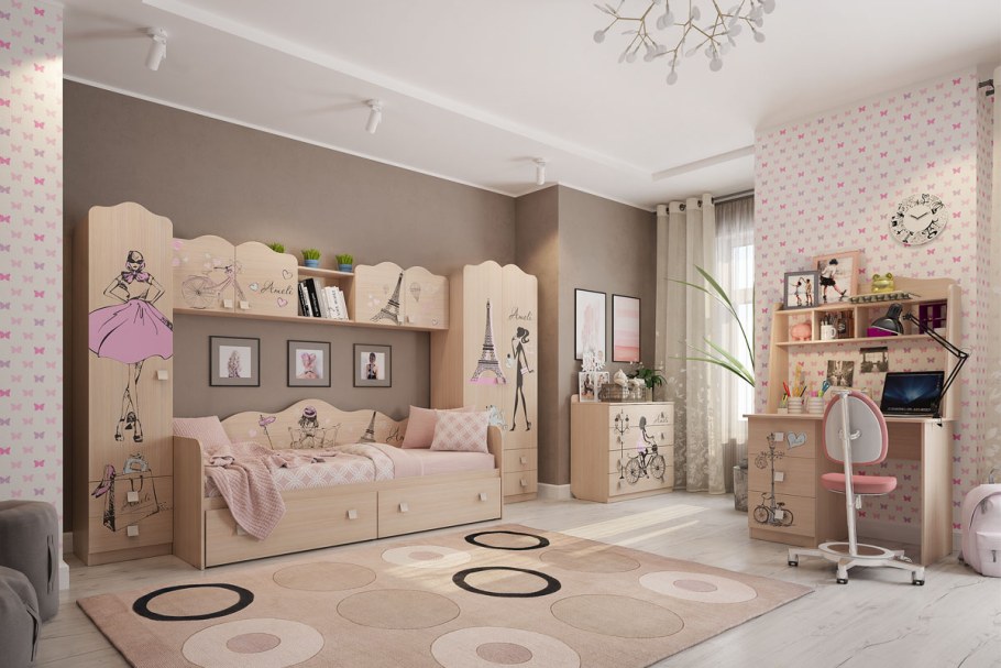 Мебельсон детская Амели модули