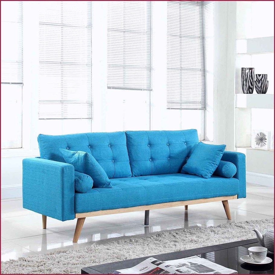 Диван синий МИД Сенчери