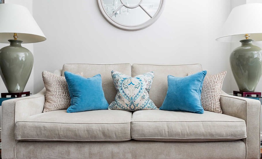 Диван прямой unico Sofa 2 Blue